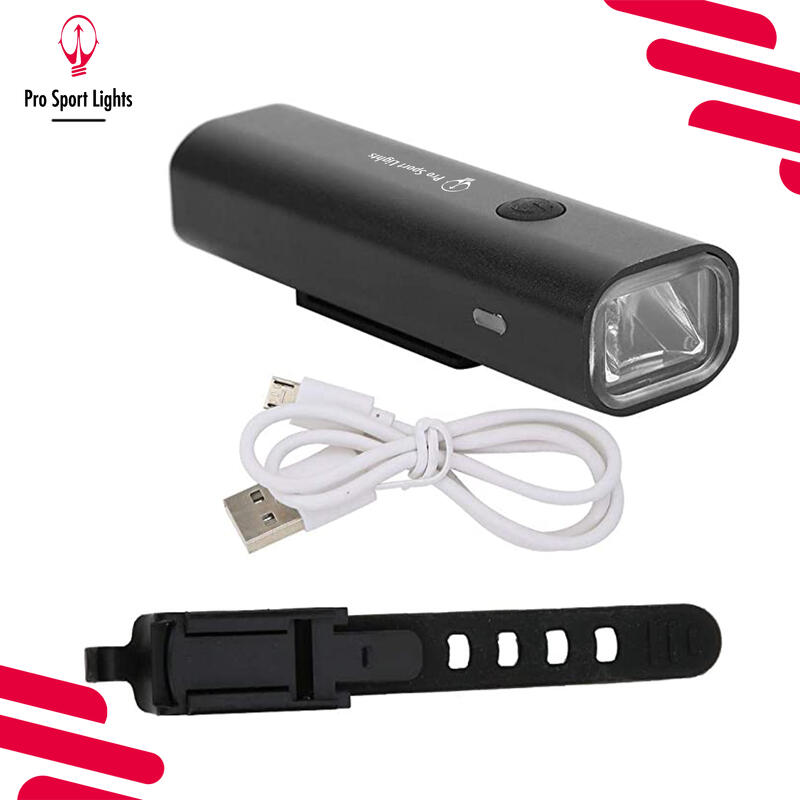 400 Lumen - Lampe de vélo LED USB Rechargeable