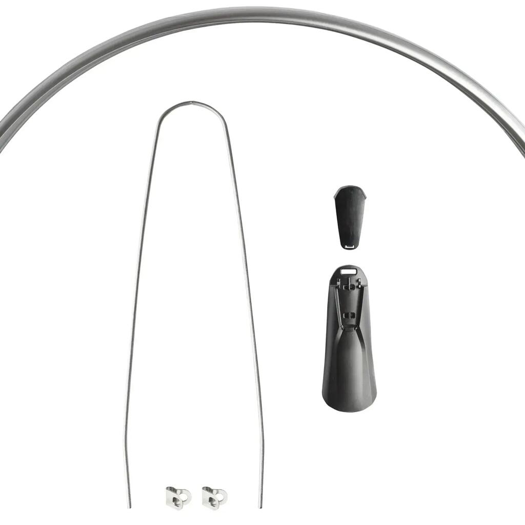 Eurofender Snello Rear Fender 46mm - 28 Inch Smoke Titanium