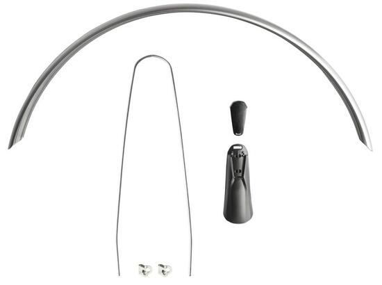 Eurofender Snello Achterspatbord 46mm - 28 Inch Smoke Titanium