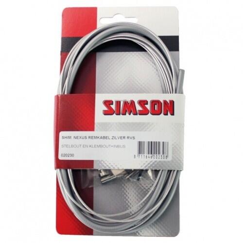 Simson Kit frein Nexus rouleau frein 2250/1700 mm gris / argent