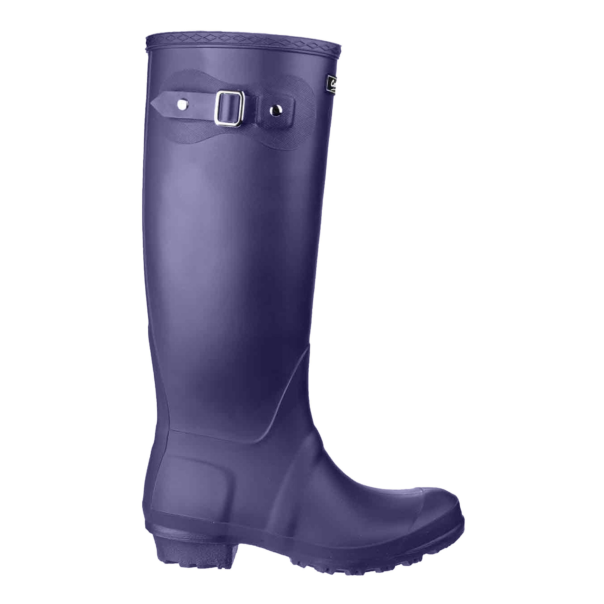 Sandringham BuckleUp Womens Wellington Boots (Purple) 1/5