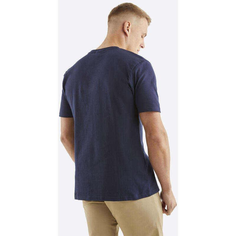 Camiseta Nautica Nevada, Azul, Hombre