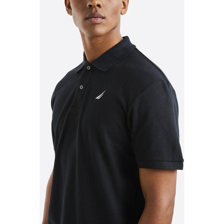 Tricou barbati Nautica Calder Polo, Negru