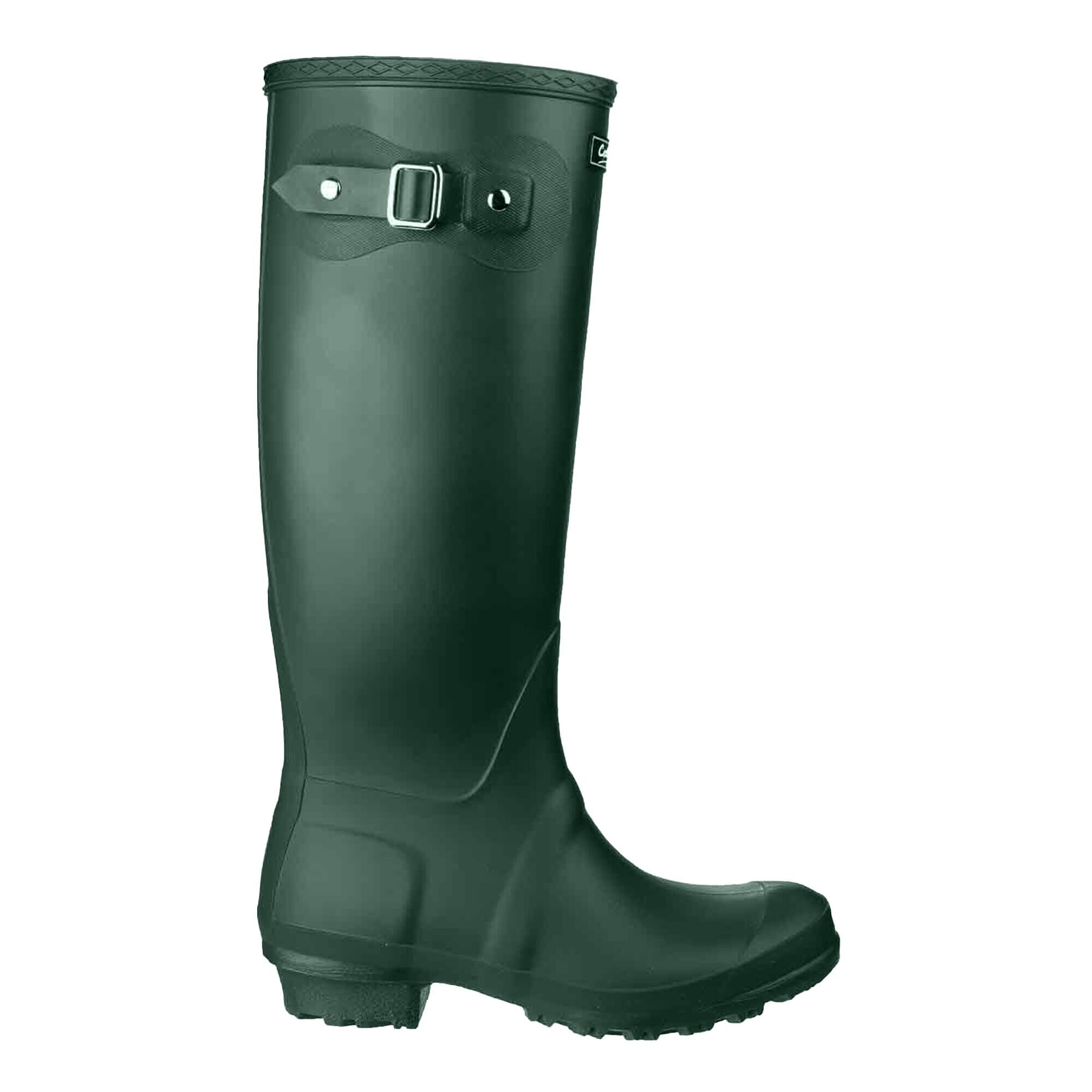 COTSWOLD Sandringham BuckleUp Womens Wellington Boots (Green)