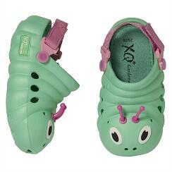 XQ - Tuinklompen Kinderen - Rups - Groen - Tuinschoenen - Clogs kinderen -