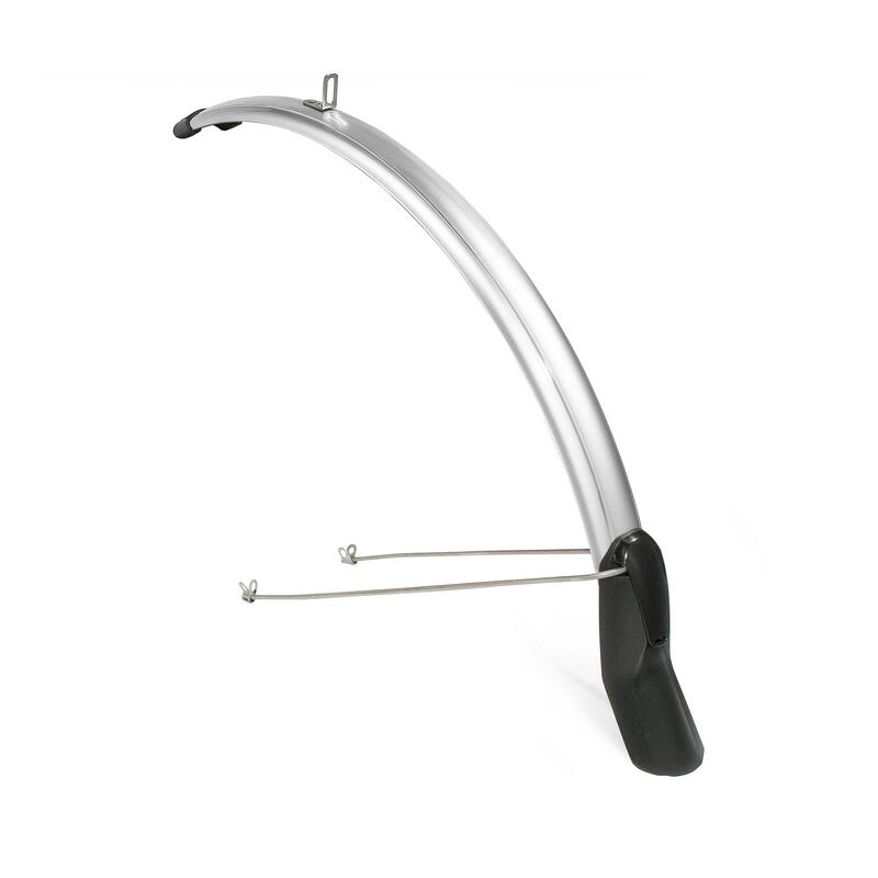 Eurofender voorspatbord Scatto 26-28 inch 51 mm zilver