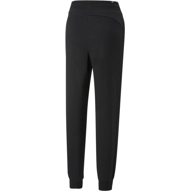 Pantalones Puma ESS Embroidery High-Waist Pants FL, Negro, Mujer