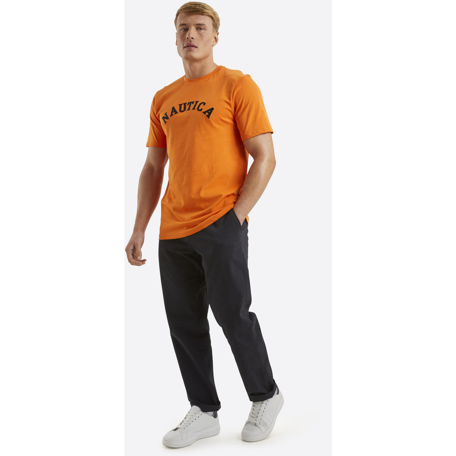 Decathlon camiseta naranja sales