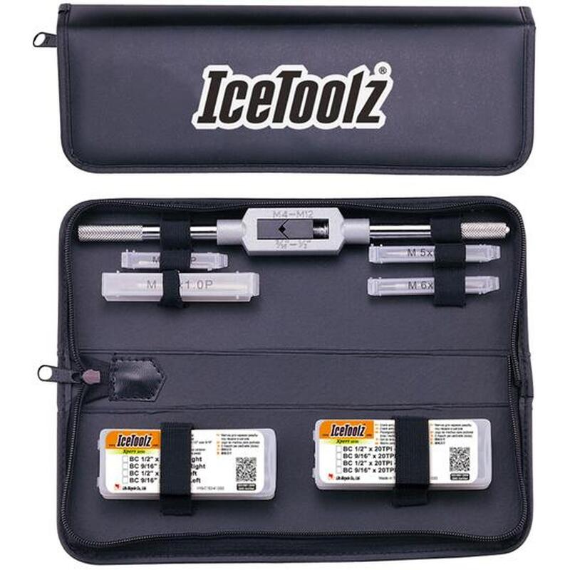 Tapset met wringijzer IceToolz Xpert E158