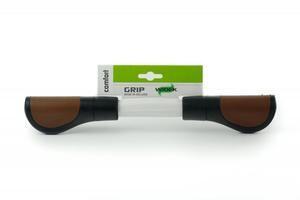 WIDEK Comfortabele Widek Handvatten in Zwart en Bruin - 120mm