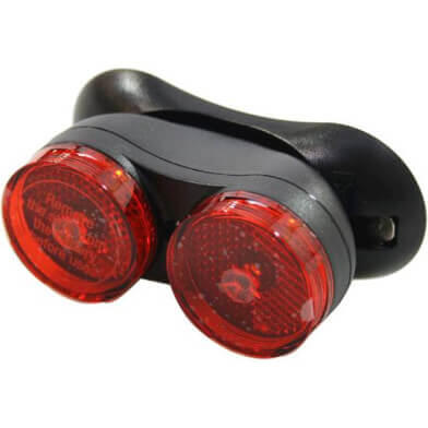 IKZI Light achterlicht Dobbel batterij 50/80mm oem