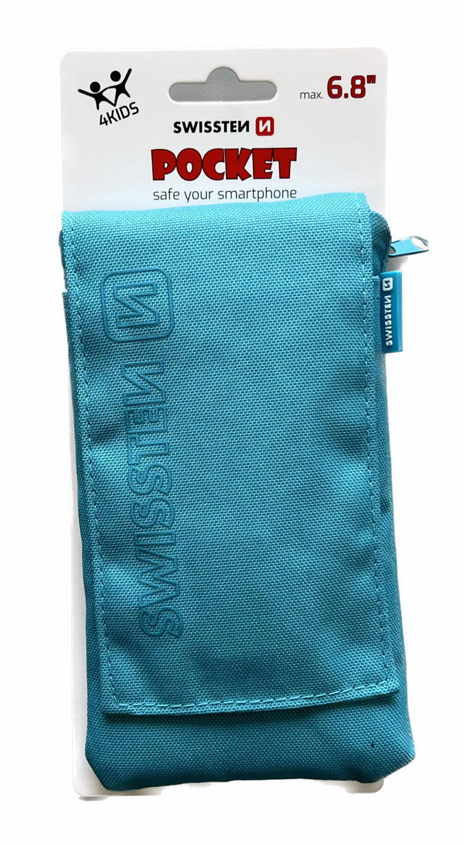 Bolsa Swissten Pocket 6.8" azul 4/5