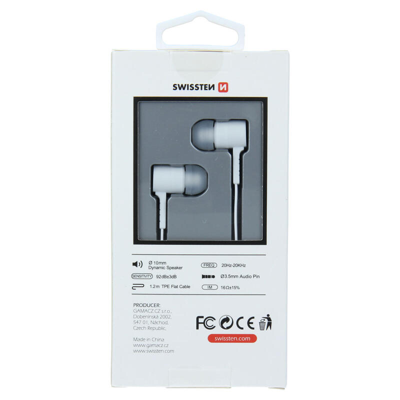 Earphones Swissten  Rainbow YS-D2