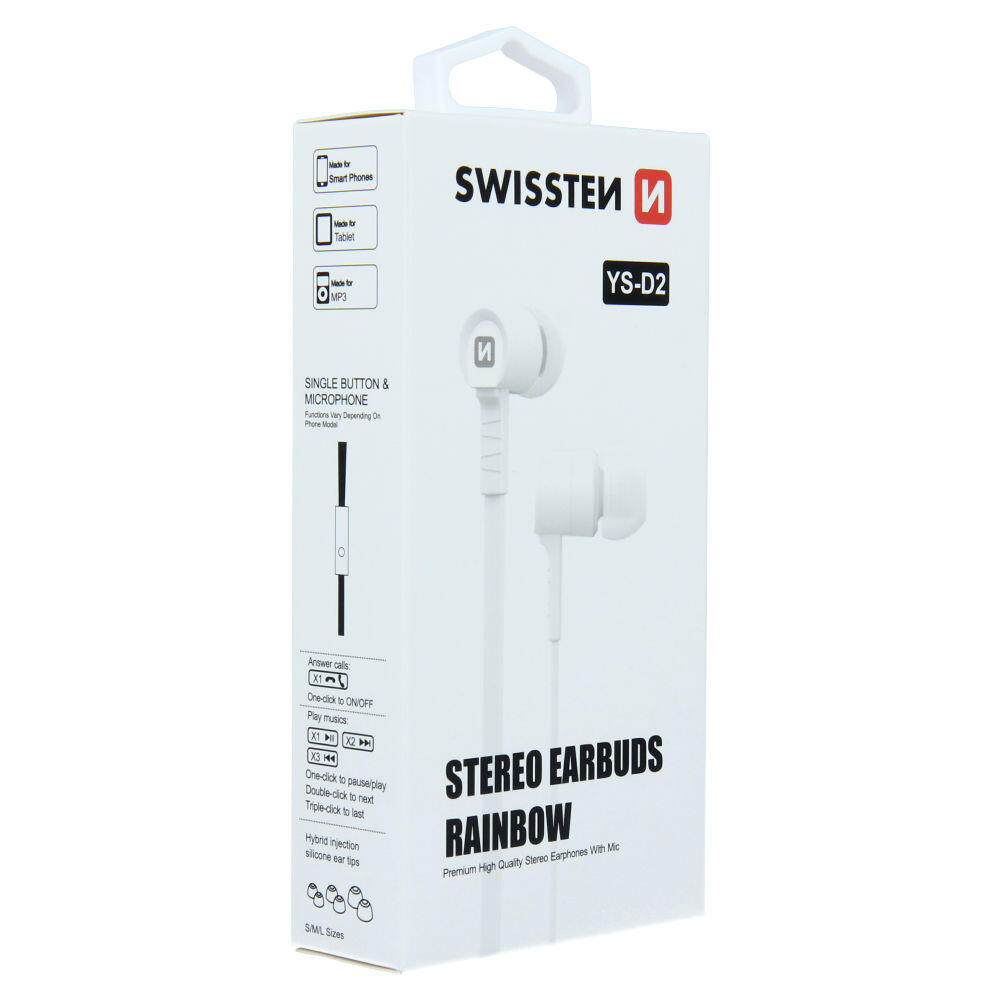 Earphones Swissten  Rainbow YS-D2 2/5