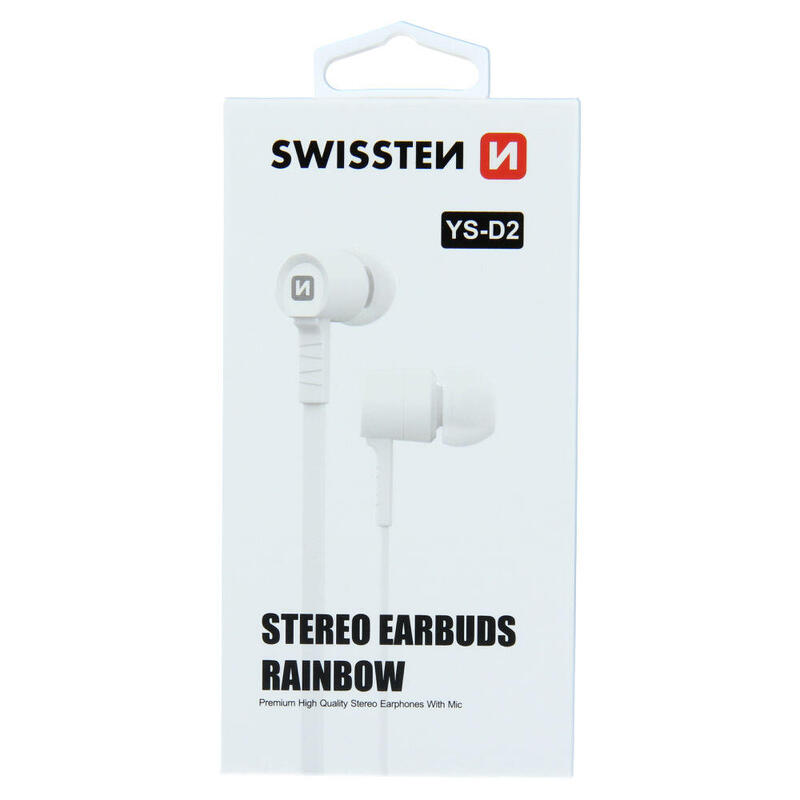 Earphones Swissten  Rainbow YS-D2