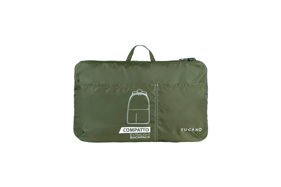 Saco Tucano Compatto Eco Backpack (military green)  6/7