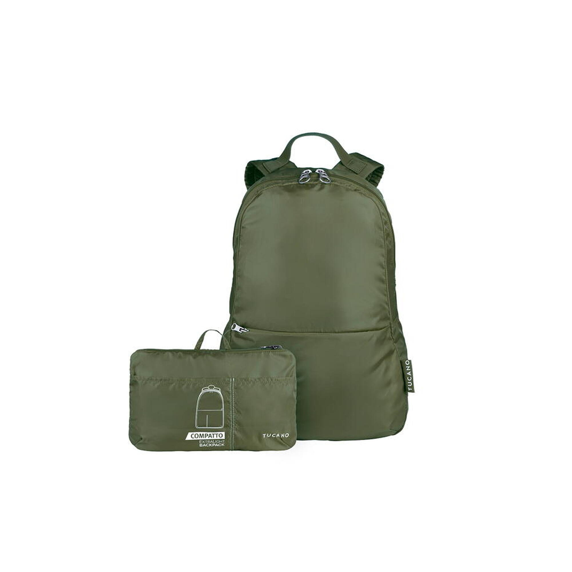 Saco Tucano Compatto Eco Backpack (military green)