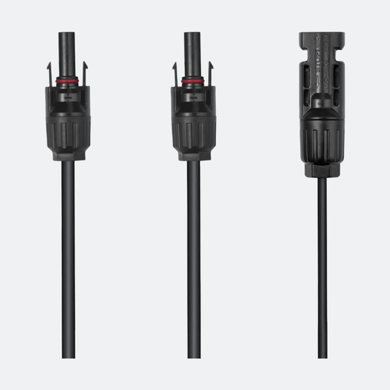 Cabo paralelo MC4 para painéis solares EcoFlow