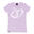 Basketbal Fast Tee Vrouwen T-Shirt PAARS