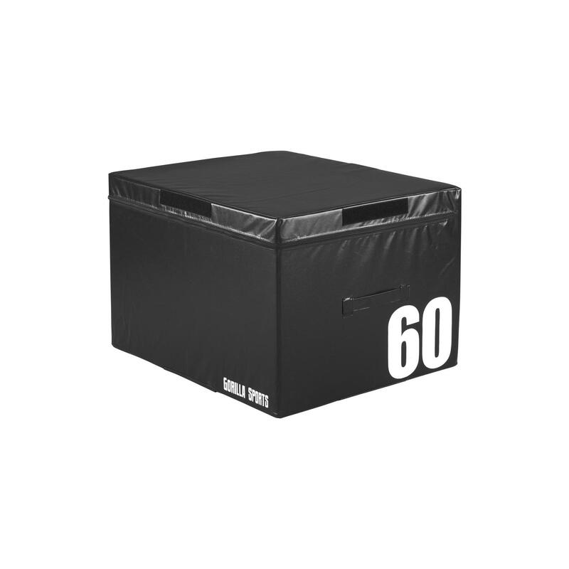 Soft Jump Box Schwarz 60 cm