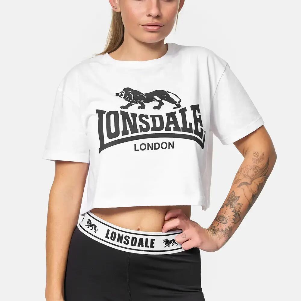 Women's cropped T-shirt Lonsdale Gutch Common