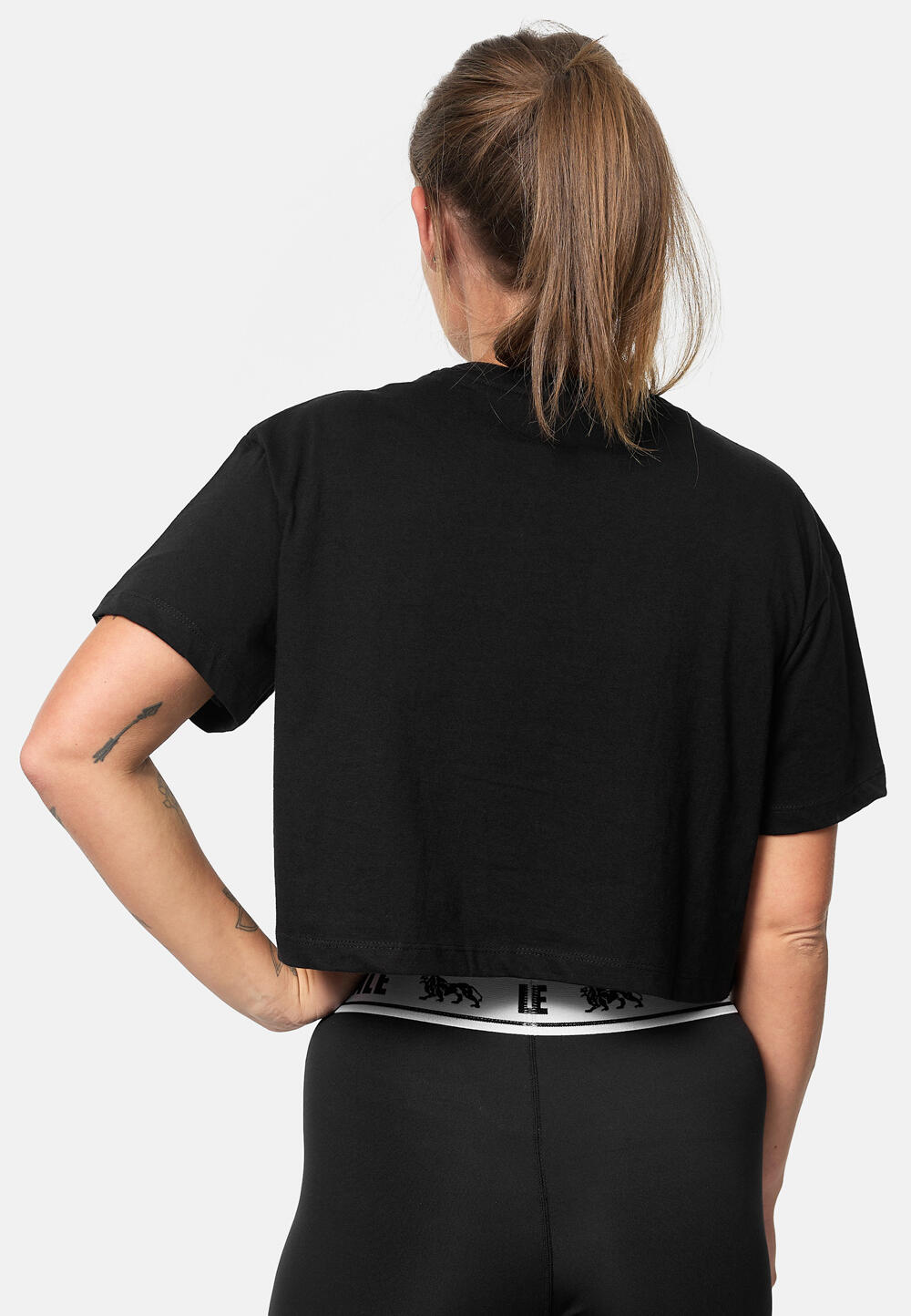 Women's cropped T-shirt Lonsdale Gutch Common 4/5