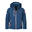 Kinder Jacke Preikestolen Mystik Blau/Stahlblau/Dunkelorange