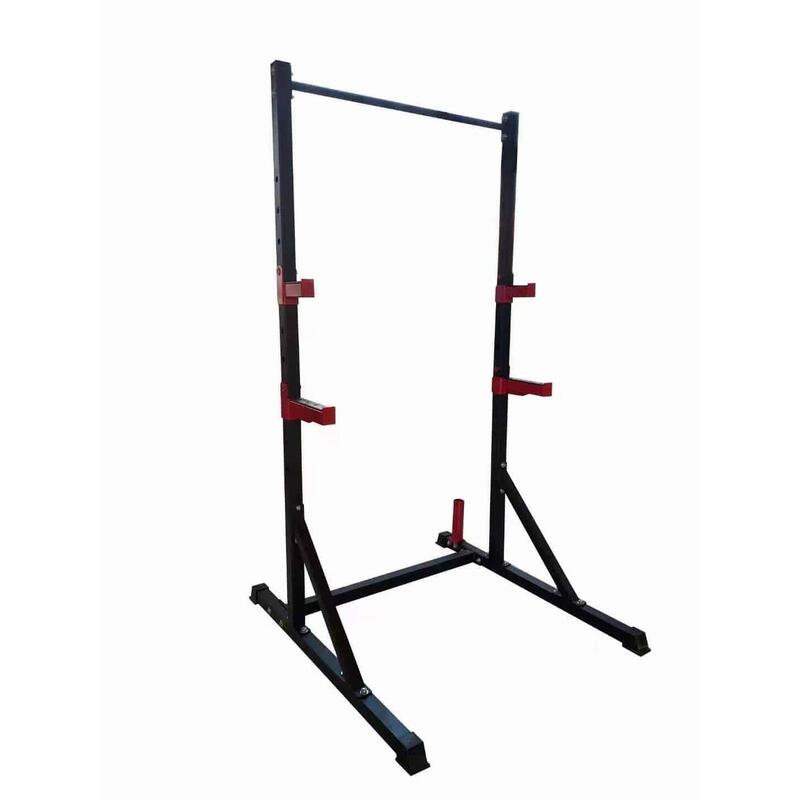 Half Rack pull-up