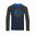 Kinder Longsleeve Preikestolen Mystik Blau/Efeugrün/Mittelblau