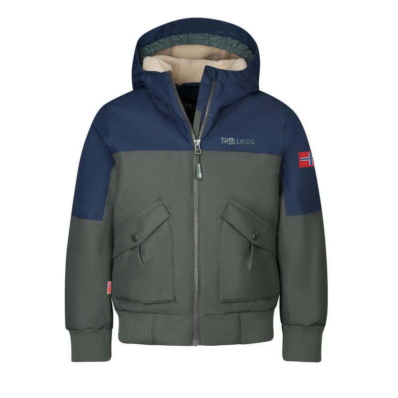 veste imperméable et respirante pour enfants GRIMSTAD marine