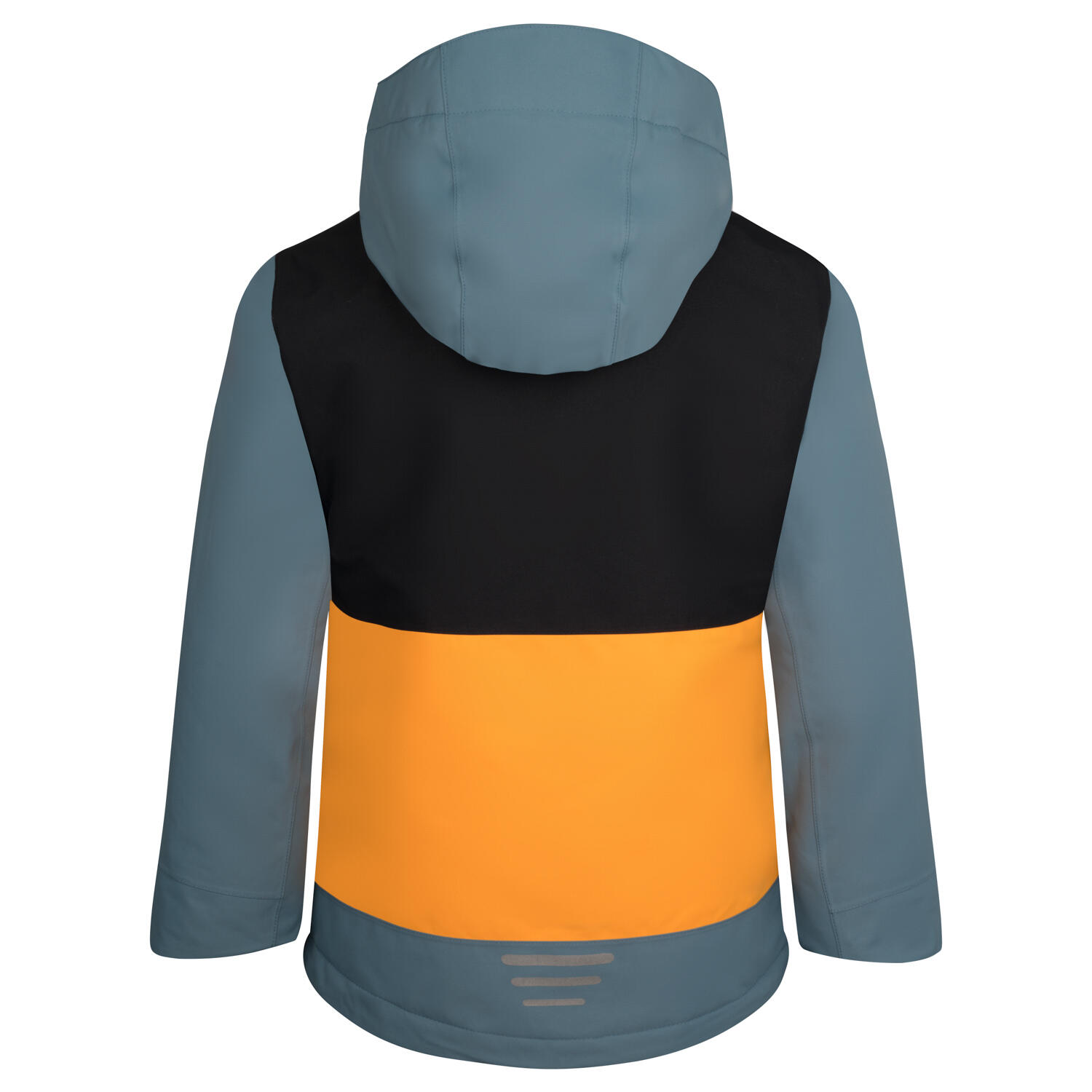veste de ski imperméable et respirante pour enfants RAULAND noir 2/3