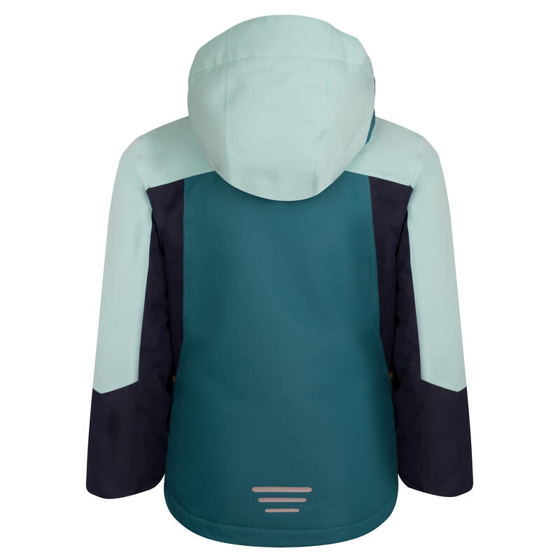 Veste de ski fille RAULAND bleu d'eau/bleu thé/marine/miel