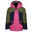 Veste de ski fille RAULAND Olive foncé/Magenta clair/Marine