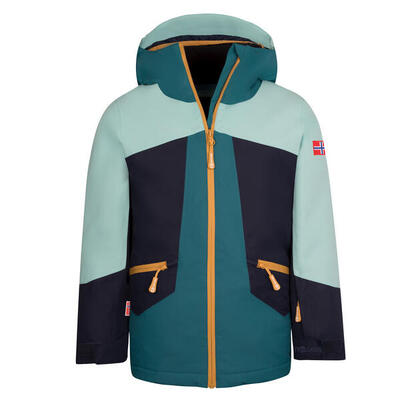 Mädchen Ski-Jacke RAULAND Wasserblau/Teal-Blau/Marine/Honig
