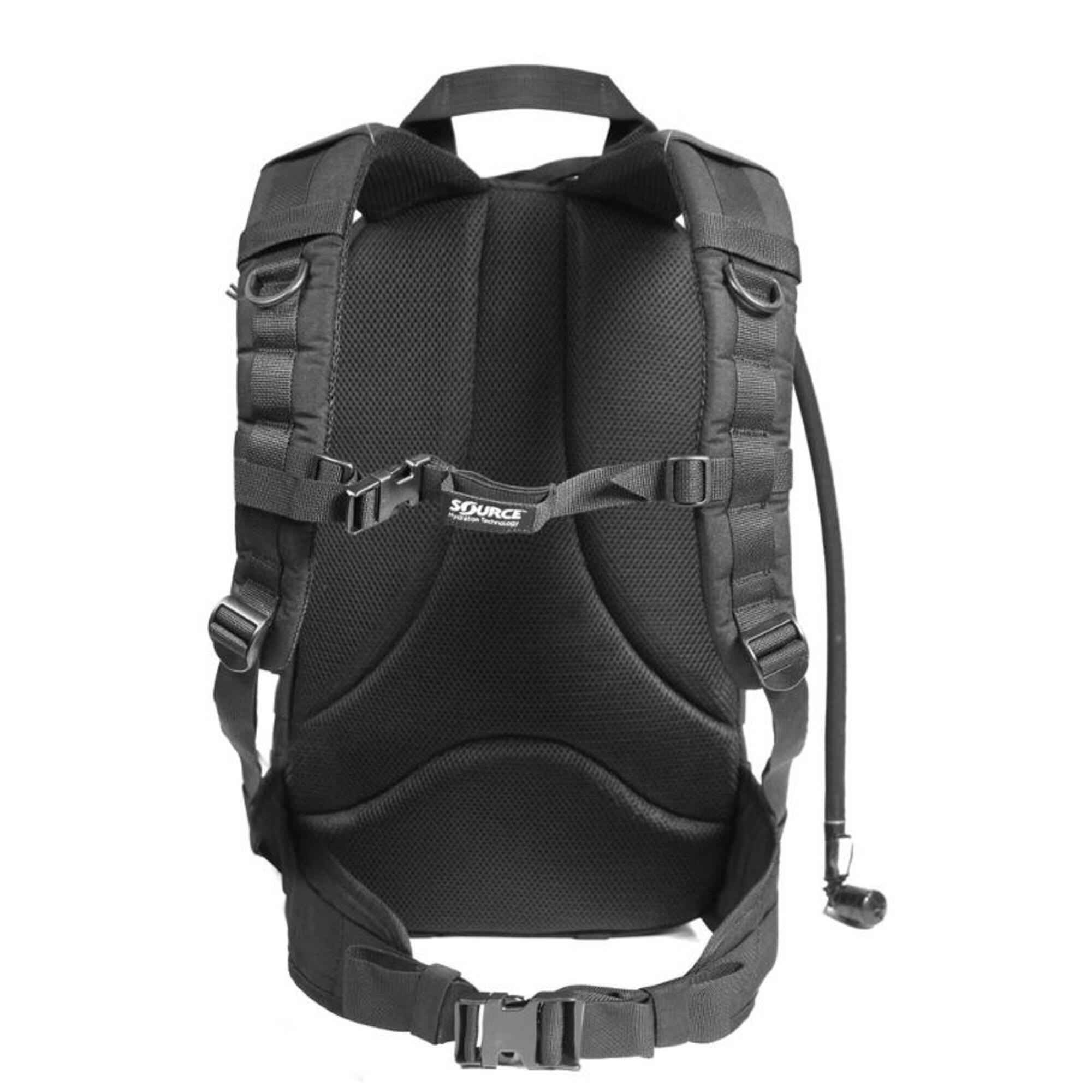 Tactical rugzak met waterzak Assault 20L - Zwart