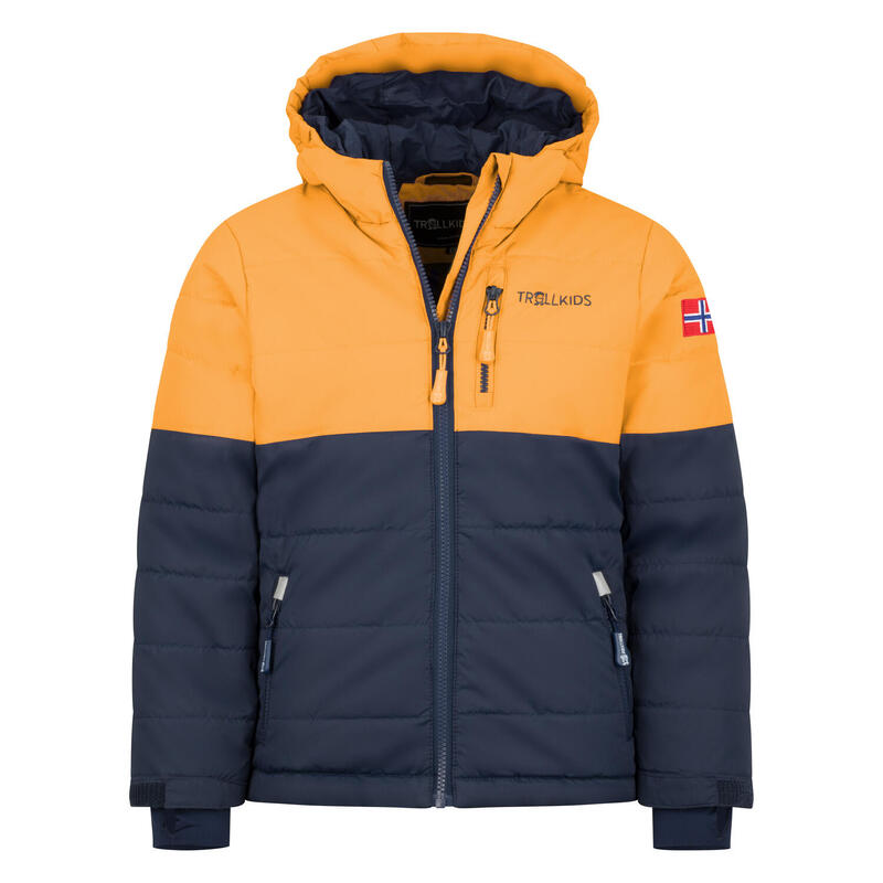 Veste d'hiver pour enfants Hemsedal Mango/Marine