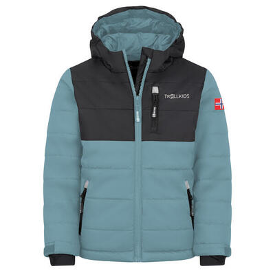 Kinder Winterjacke Hemsedal Teal/Aqua