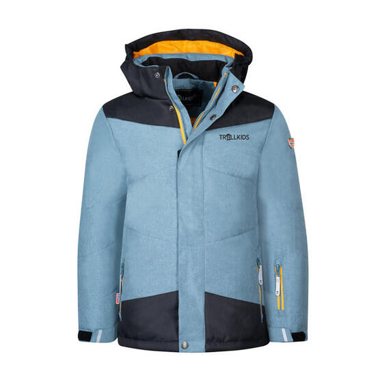 Kinder Winterjacke Norefjell Wasserabweisend Marineblau / Hellgrün