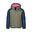 Kinder Schneejacke Myrkdalen Dunkle Olive/Marine/Hellmagenta