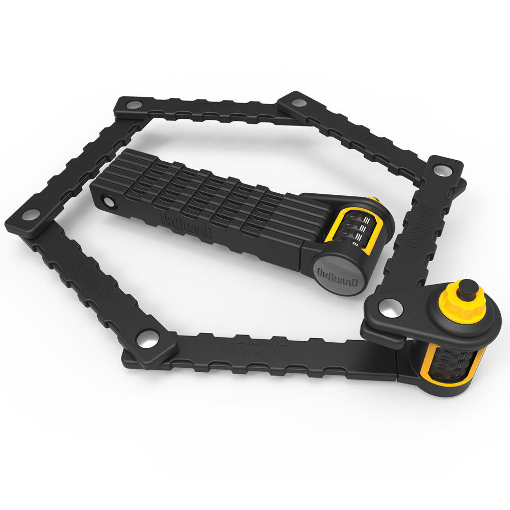 Zapięcie Rowerowe Onguard Link Plate Lock K9 Combo Składane 8116 – 69Cm 3/3