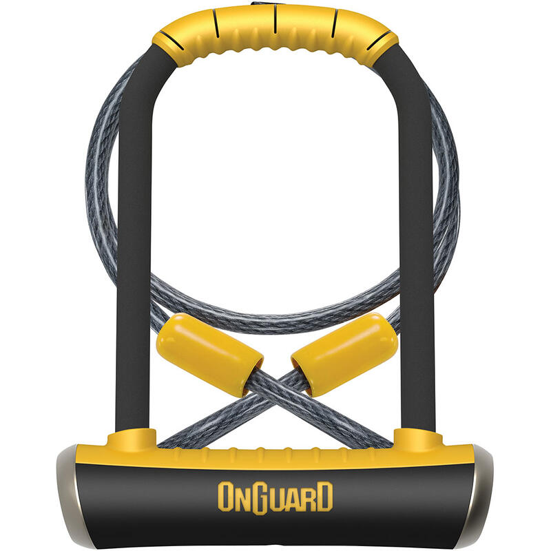Antivol pour vélo OnGuard PitBull DT 8005 U-LOCK 5 x Clés avec code + câble