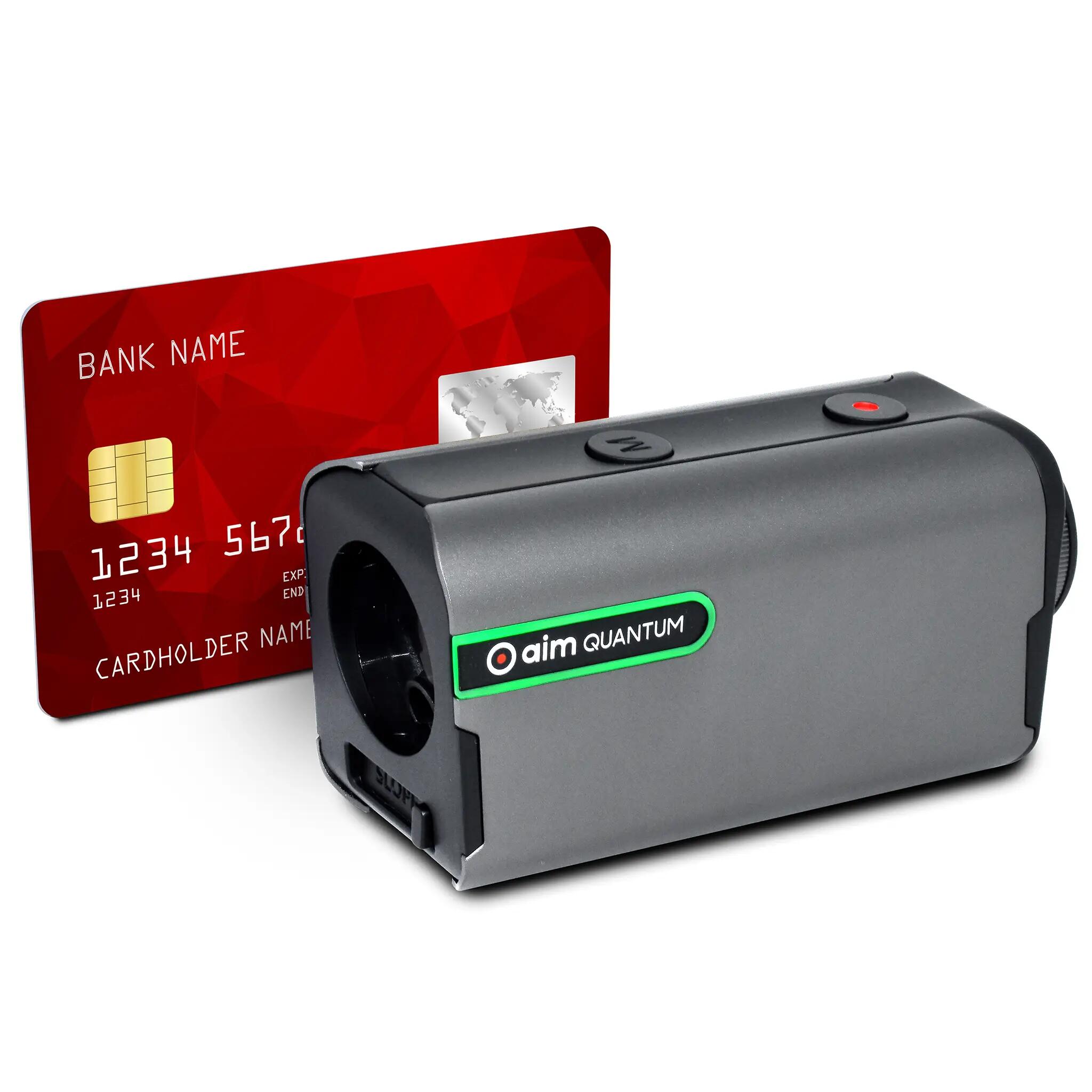 GOLFBUDDY Aim Quantum Premium Pocket Rangefinder 1/7