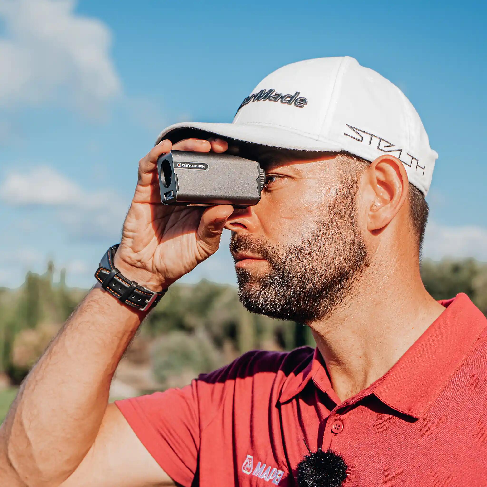 GOLFBUDDY AIM QUANTUM Premium Taschen-Entfernungsmesser 2/7