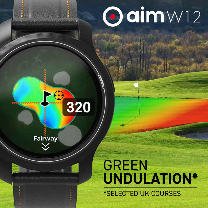 GOLFBUDDY Aim W12 Smart Golf GPS Watch 3/7