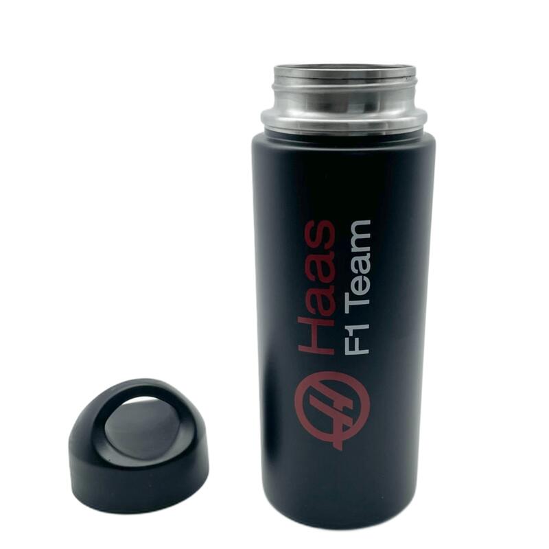 Die perfekte Trinkflasche für Formel 1 Fans - Haas F1 Flasche mit Schraubverschl