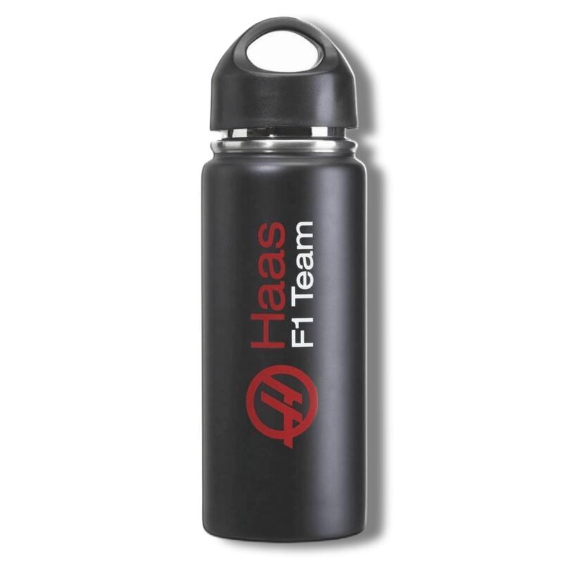 Die perfekte Trinkflasche für Formel 1 Fans - Haas F1 Flasche mit Schraubverschl