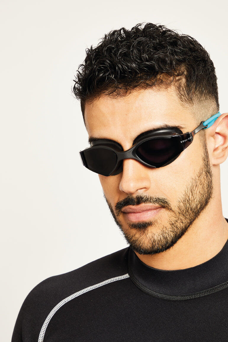 Adult JACKSON Dark Goggles - Turquoise 5/6