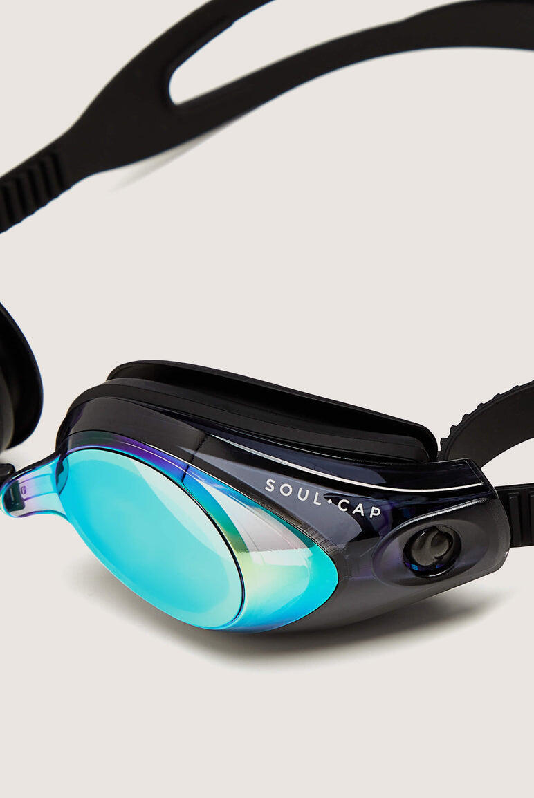 Junior HAJOS Mirror Goggles - Black 4/6