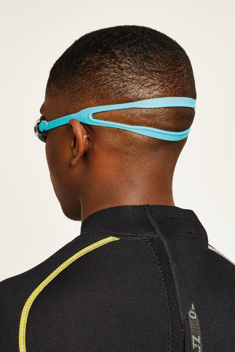 Junior HAJOS Mirror Goggles - Turquoise 6/6
