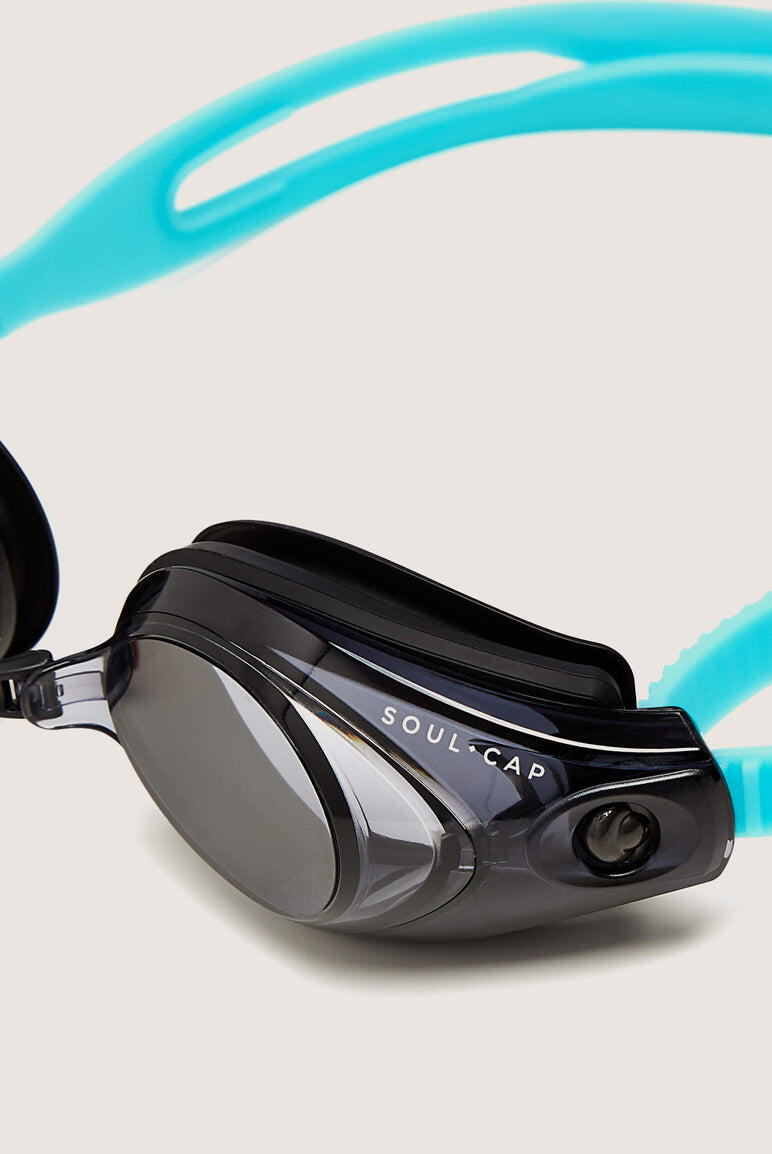 Junior HAJOS Dark Goggles - Turquoise 4/6